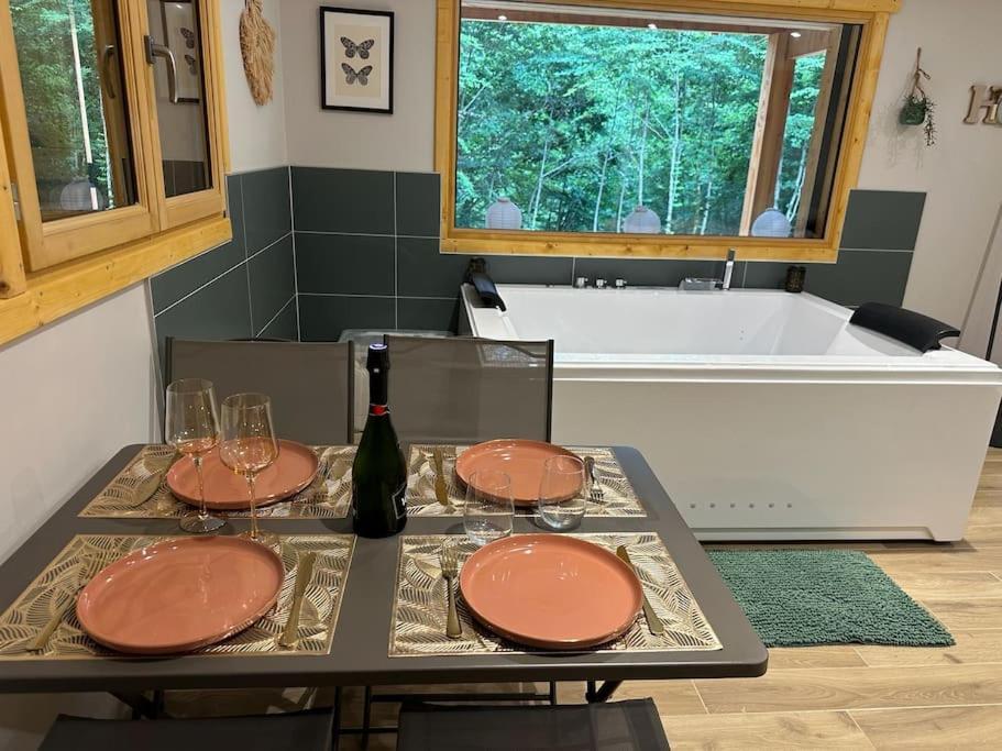 Jacuzzi En Foret L'Esperou Εξωτερικό φωτογραφία