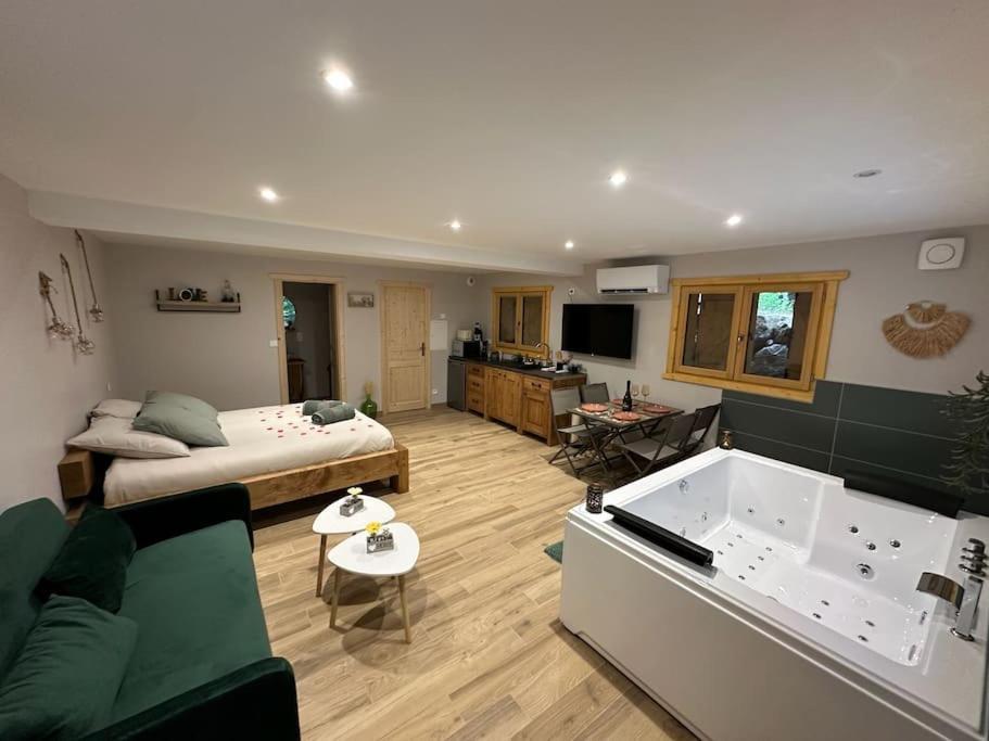 Jacuzzi En Foret L'Esperou Εξωτερικό φωτογραφία